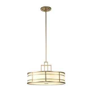 ELSTEAD FE-FUSION-P-L-PNBR Duża lampa wisząca Fusion - 3 źródła świtała - Naturalny mosiądz