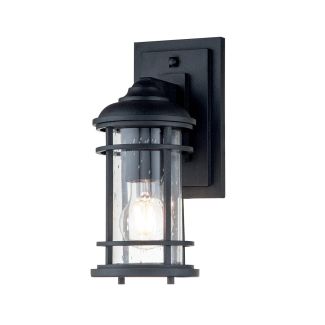 ELSTEAD FE-LIGHTHOUSE2-S-BLK Mała latarnia naścienna Lighthouse - 1 PŁ - Teksturowana czerń