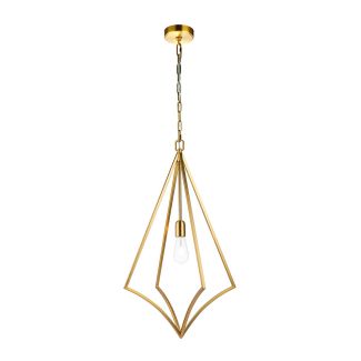 ELSTEAD FE-NICO-P-L-BB Duża lampa wisząca Nico - 1 PŁ - Oksydowany mosiądz