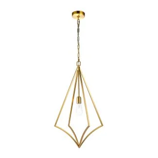 ELSTEAD FE-NICO-P-L-BB Duża lampa wisząca Nico - 1 PŁ - Oksydowany mosiądz