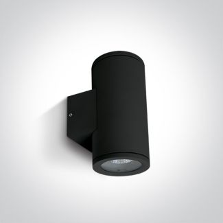 ONE LIGHT 67400B/B Cosmo 2 czarny zewnętrzny cylinder ścienny 2x35W MR16 GU10