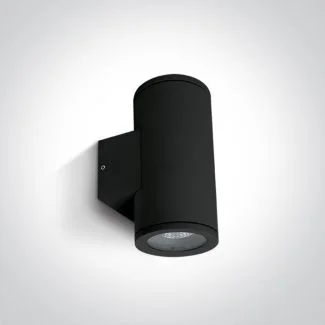 ONE LIGHT 67400B/B Cosmo 2 czarny zewnętrzny cylinder ścienny 2x35W MR16 GU10