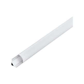 EGLO 98945 ALU-ECKSCHIENE H-16 DIFF. OPAL 1M WEISS   Oświetlenie do wnętrz