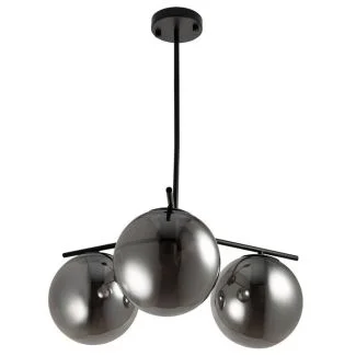 Step into Design ST-5026-3 SMOKE Lampa wisząca VENUS-3 przydymiona 60 cm