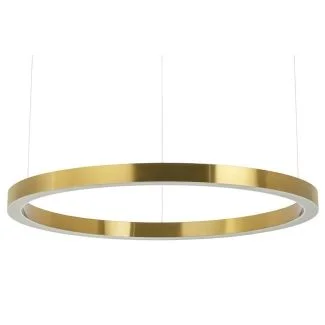 King Home JD8169-100 Lampa wisząca RING 100 złota - LED, stal