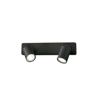 IDEAL LUX RUDY AP2 BLACK - CZARNA 229034