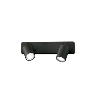 IDEAL LUX RUDY AP2 BLACK - CZARNA 229034