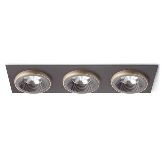 RENDL R13262 SHARM SQ III wpuszczana brązowa/perłowo-złota 230V LED 3x10W 24° 3000K