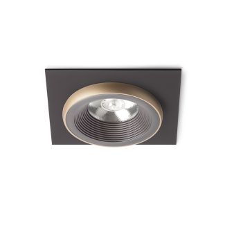 RENDL R13252 SHARM SQ I wpuszczana brązowa/perłowo-złota 230V LED 10W 24° 3000K