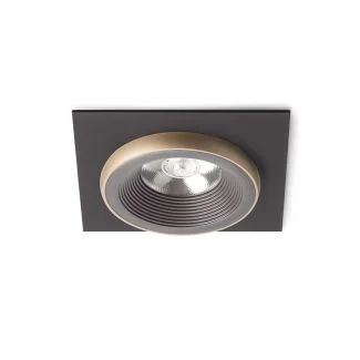 RENDL R13252 SHARM SQ I wpuszczana brązowa/perłowo-złota 230V LED 10W 24° 3000K
