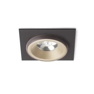 RENDL R13251 SHARM SQ I wpuszczana perłowo-złota/brązowa 230V LED 10W 24° 3000K