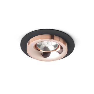 RENDL R13238 SHARM R I wpuszczana czarna miedź/miedź 230V LED 10W 24° 3000K