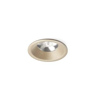 RENDL R13222 SHARM BASE wpuszczana perłowo-złota 230V LED 10W 24° 3000K