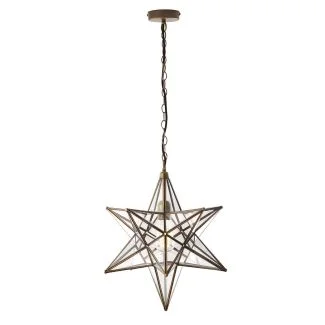 DAR ILA8675 ILARIO 1LT STAR PENDANT LARGE ANT BRA