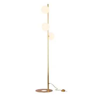 JUPITER FEME nowoczesna lampa podłogowa 3-punktowa biały klosz 1934