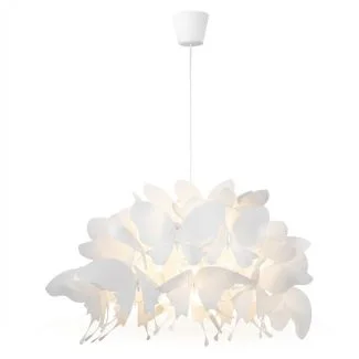 LIGHT PRESTIGE Lampa wisząca Farfalla 1xE27 biała LP-3439/1P WHITE
