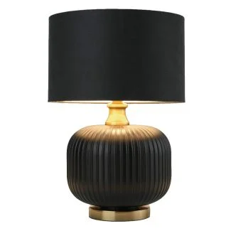 LIGHT PRESTIGE Lampa stołowa Tamiza mała 1xE27 czarna LP-1515/1T small
