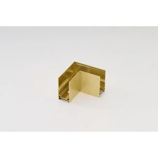 AZZARDO AZ6367 ALFA TRACK MAGNETIC52 CORNER90 B ANODISED GOLD