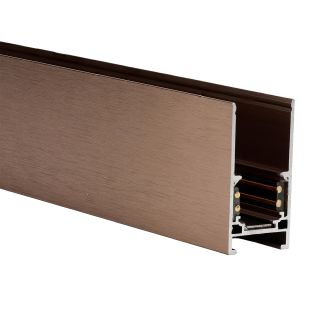 AZZARDO AZ6374 BETA TRACK MAGNETIC57 230V 1m ANODISED CHOCOLATE