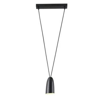 Maxlight Sistema P0400 Lampa Wisząca Czarna