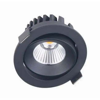 Maxlight H0095 4000K Oprawa Wpustowa Cyklop Czarna IP65