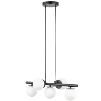 SIGMA 40787 AVOLA lampa wisząca kulki 5 czarne/białe