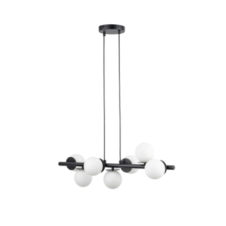 SIGMA 40788 AVOLA lampa wisząca kulki 7 czarne/białe