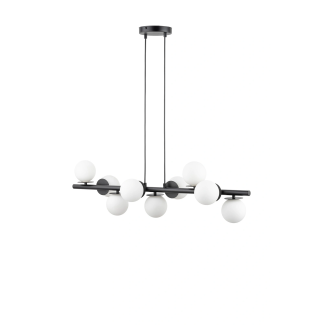 SIGMA 40789 AVOLA lampa wisząca kulki 9 czarne/białe