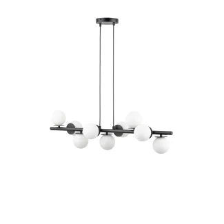 SIGMA 40789 AVOLA lampa wisząca kulki 9 czarne/białe