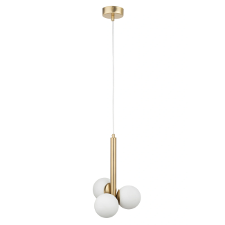 SIGMA 40779 PERLA LUX 3 lampa wisząca biały