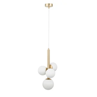 SIGMA 40780 PERLA LUX 4 lampa wisząca biały