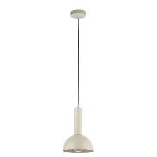 SIGMA 40804 VITRUM lampa wisząca kopuła S szary beż
