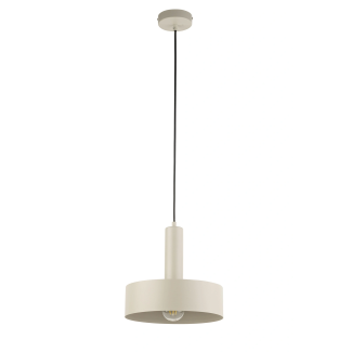 SIGMA 40807 VITRUM lampa wisząca okrąg szary beż