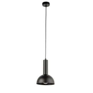 SIGMA 40808 VITRUM lampa wisząca kopuła S czarny