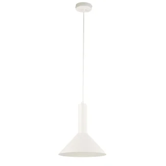 SIGMA 40814 VITRUM lampa wisząca stożek biały