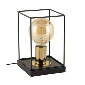 SIGMA 50372 Lampka VOX czarny/złoty