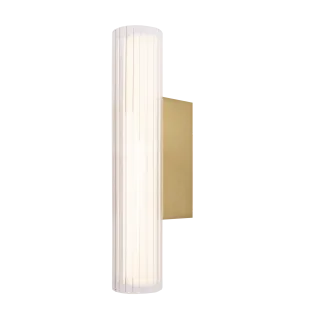 MAXLIGHT W0364 KINKIET FAYETTE 31CM 6W IP44 3000K ZŁOTY