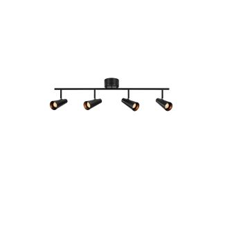 MARKSLOJD 108202 CREST lampa sufitowa 4L Black