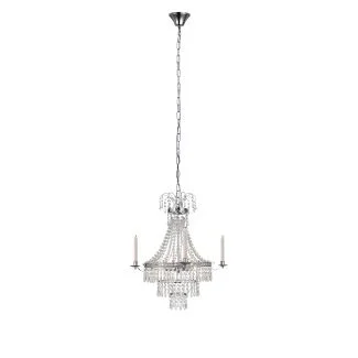 MARKSLOJD 105156 MARIELUND lampa wisząca 3L Chrom/MC