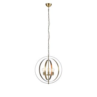 MARKSLOJD 107941 ORBIT lampa wisząca 3L Antyczny