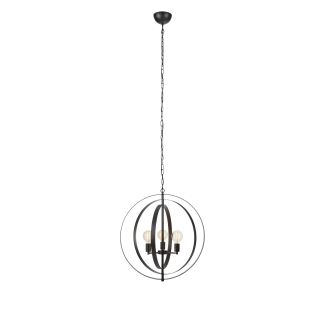 MARKSLOJD 107942 ORBIT lampa wisząca 3L Matowy Czarna