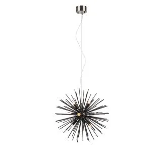 MARKSLOJD 108048 SOLEIL lampa wisząca 9L Black