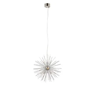 MARKSLOJD 108049 SOLEIL lampa wisząca 9L Silver