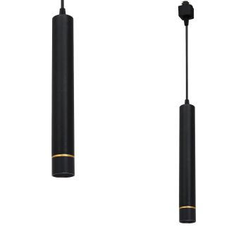 MILAGRO ML6510 TRACK LIGHT PENDANT BLACK/GOLD 3W LED