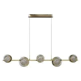 AZZARDO AZ6737 EUFORIA LAMPA WISZĄCA LINE 5 3-STEP DIMM GO