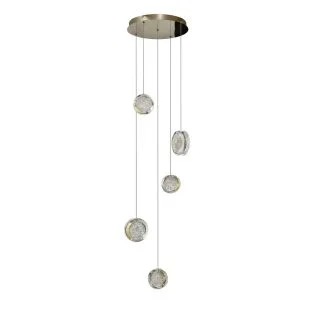 AZZARDO AZ6738 EUFORIA LAMPA WISZĄCA ROUND 5 3-STEP DIMM GO