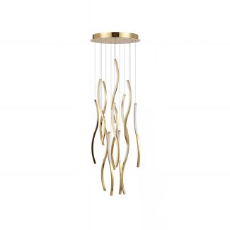 AZZARDO AZ6816 FLOW 13 LAMPA WISZĄCA 3-STEP DIMM 3000K GO