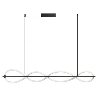 AZZARDO AZ6746 PESCARA PENDANT 150 3-STEP DIMM BK