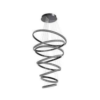 AZZARDO AZ6774 AZALEA SPIRAL 3-STEP DIMM BK