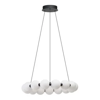 AZZARDO AZ6895 PERLA PENDANT 60 3-STEP DIMM BK